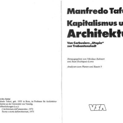 خرید و دانلود نسخه کامل کتاب Kapitalismus und Architektur: Von Corbusiers “Utopia” zur Trabantenstadt