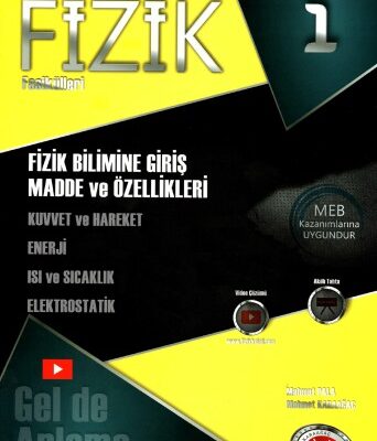 خرید و دانلود نسخه کامل کتاب Karaağaç 9. Sınıf Fasikül 1.1 Fizik Bilimine Giriş 2018-19
