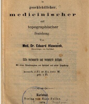 خرید و دانلود نسخه کامل کتاب Karlsbad in geschichtlicher, medizinischer und topographischer Beziehung