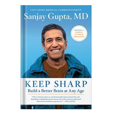 خرید و دانلود نسخه کامل کتاب Keep Sharp Build a Better Brain at Any Age by Sanjay Gupta
