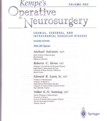 خرید و دانلود نسخه کامل کتاب Kempe’s Operative neurosurgery