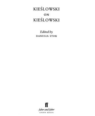 خرید و دانلود نسخه کامل کتاب Kieslowski on Kieslowski
