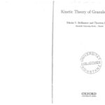خرید و دانلود نسخه کامل کتاب Kinetic Theory of Granular Gases