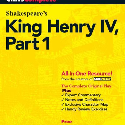 خرید و دانلود نسخه کامل کتاب King Henry IV, Part 1 (Cliffs Complete)