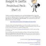 خرید و دانلود نسخه کامل کتاب Knight and Castle Preschool Pack. Part 2