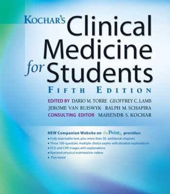 خرید و دانلود نسخه کامل کتاب Kochar’s Clinical Medicine for Students