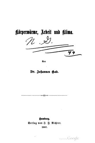 خرید و دانلود نسخه کامل کتاب Körperwärme, Arbeit und Klima_68b90eb042962.jpeg خرید و دانلود نسخه کامل کتاب Körperwärme, Arbeit und Klima