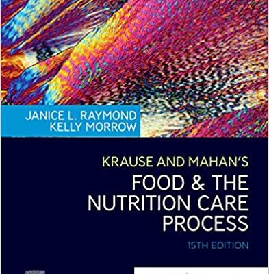 خرید و دانلود نسخه کامل کتاب Krause and Mahan’s Food & the Nutrition Care Process (15th Edition) – + pdf