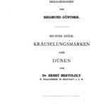 خرید و دانلود نسخه کامل کتاب Kräuselungsmarken und Dünen