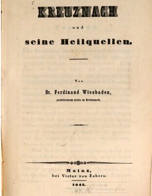خرید و دانلود نسخه کامل کتاب Kreuznach und seine Heilquellen