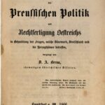 خرید و دانلود نسخه کامل کتاب Kritik der Preussischen Politik und Rechtfertigung Oestreichs in Behandlung der Fragen, welche Dänemark, Deutschland und die Herzogthümer betreffen