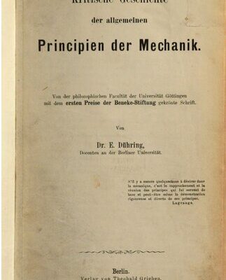 خرید و دانلود نسخه کامل کتاب Kritische Geschichte der allgemeinen Prinzipien der Mechanik