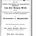 خرید و دانلود نسخه کامل کتاب Kritische Untersuchungen über die historische Entwickelung der geographischen Kenntnisse von der Neuen Welt und die Fortschritte der nautischen Astronomie in dem 15ten und 16ten Jahrhundert