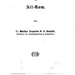 خرید و دانلود نسخه کامل کتاب Küche und Keller in Alt-Rom