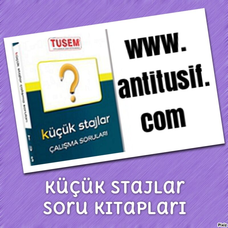 خرید و دانلود نسخه کامل کتاب Küçük Stajlar Soru Kitapları