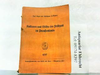 خرید و دانلود نسخه کامل کتاب Kulturen und Völker der Frühzeit im Preußenlande