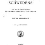 خرید و دانلود نسخه کامل کتاب Kulturgeschichte Schwedens von den ältesten Zeiten bis zum elften Jahrhundert nach Christus