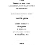 خرید و دانلود نسخه کامل کتاب Kulturpflanzen und Haustiere in ihrem Übergang aus Asien nach Griechenland und Italien sowie in das übrige Europa : Historisch-linguistische Skizzen