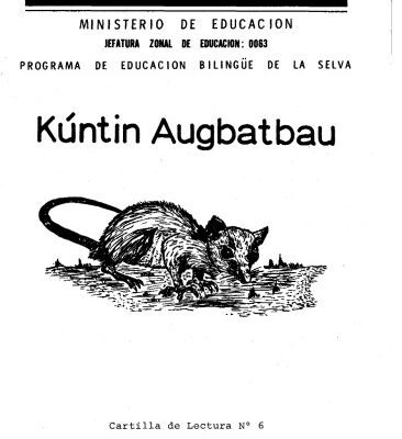 خرید و دانلود نسخه کامل کتاب Kúntin Augbatbau. Cuentos de los Animales