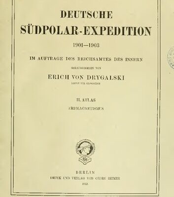 خرید و دانلود نسخه کامل کتاب KURYEN-SAMMLUNG YON ERDMAGNETISCHEN VARIATIONEN BEOBACHTET 1902—03 AUF DER GAUSS-STATION IM SÜDLICHEN EISMEER UND MIT EINER GESCHICHTLICHEN EINLEITUNG. SOWIE AUSFÜHRLICHEN ANMERKUNGEN VERSEHEN
