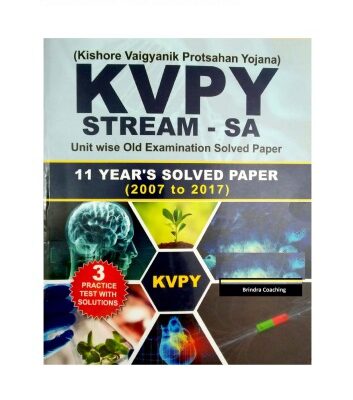 خرید و دانلود نسخه کامل کتاب KVPY SA std 11 Physics Solutions 2007-2017 11 years of past papers Chapter wise Topic wise solved
