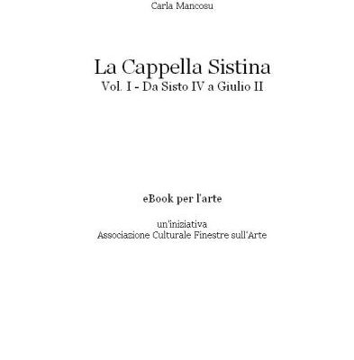 خرید و دانلود نسخه کامل کتاب La Cappella Sistina Vol. I
