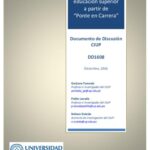 خرید و دانلود نسخه کامل کتاب La evidencia de rendimientos de la educación superior a partir de “Ponte en Carrera”