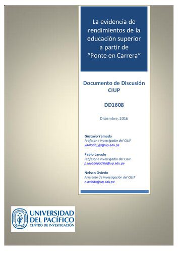 خرید و دانلود نسخه کامل کتاب La evidencia de rendimientos de la educación superior a partir de “Ponte en Carrera”_68d0282453b7e.jpeg خرید و دانلود نسخه کامل کتاب La evidencia de rendimientos de la educación superior a partir de “Ponte en Carrera”