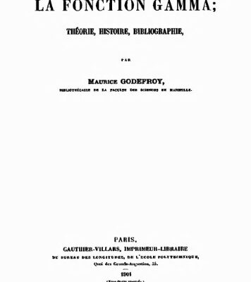 خرید و دانلود نسخه کامل کتاب La fonction gamma : théorie, histoire, bibliographie