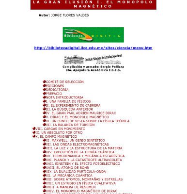 خرید و دانلود نسخه کامل کتاب La gran ilusion, I. El monopolo magnetico (ciencia) (Spanish Edition)