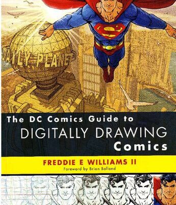 خرید و دانلود نسخه کامل کتاب La Guía de DC Comics para DIBUJAR DIGITALMENTE Comics