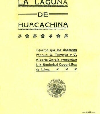 خرید و دانلود نسخه کامل کتاب La laguna de Huacachina (Ica). Informe que los doctores Manuel O. Tamayo y C. Alberto García presentan á la Sociedad Geográfica de Lima [incompleto]