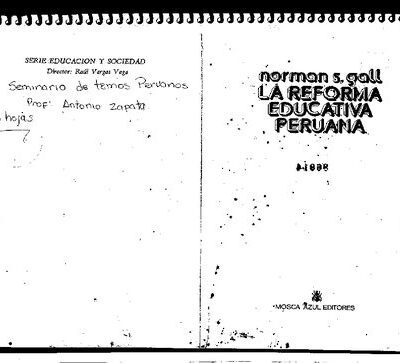 خرید و دانلود نسخه کامل کتاب La reforma educativa peruana
