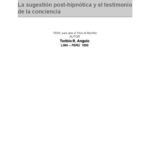 خرید و دانلود نسخه کامل کتاب La sugestión post-hipnótica y el testimonio de la conciencia