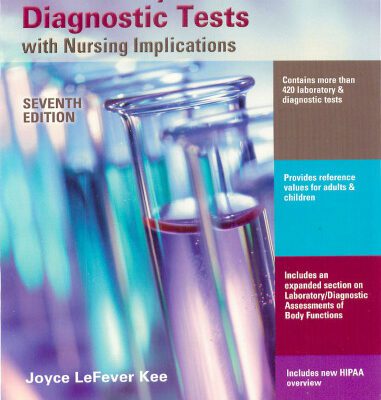 خرید و دانلود نسخه کامل کتاب Laboratory and Diagnostic Tests with Nursing Implications