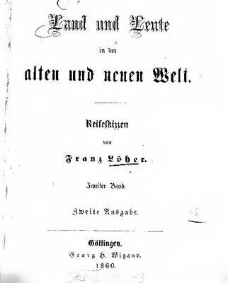 خرید و دانلود نسخه کامل کتاب Land und Leute in der alten und neuen Welt. Reiseskizzen