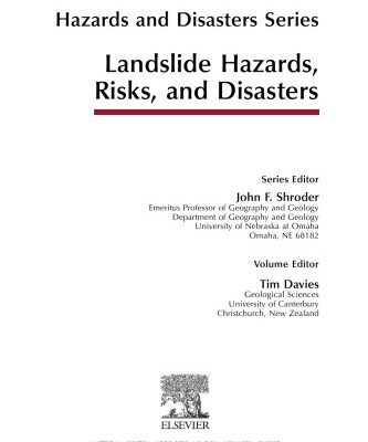 خرید و دانلود نسخه کامل کتاب Landslide hazards, risks, and disasters