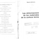 خرید و دانلود نسخه کامل کتاب Las deformaciones de los materiales de la corteza terrestre