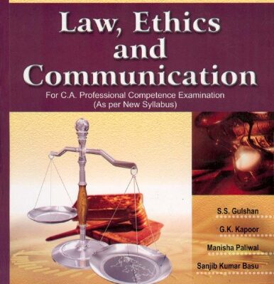 خرید و دانلود نسخه کامل کتاب Law, Ethics and Communication for C.A. Professional Competence Examination