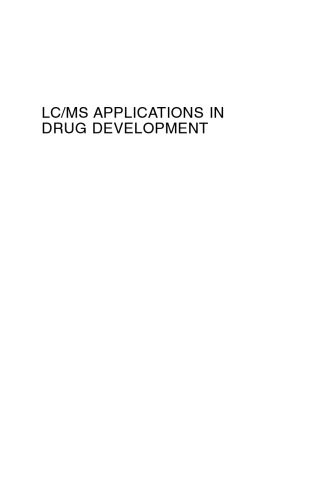 خرید و دانلود نسخه کامل کتاب LCMS APPLICATIONS IN DRUG DEVELOPMENT_68d2a27c77a52.jpeg خرید و دانلود نسخه کامل کتاب LCMS APPLICATIONS IN DRUG DEVELOPMENT