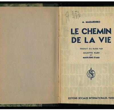 خرید و دانلود نسخه کامل کتاب Le chemin de la vie