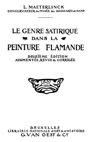 خرید و دانلود نسخه کامل کتاب Le genre satirique dans la peinture flamande_68d411a076eed.jpeg خرید و دانلود نسخه کامل کتاب Le genre satirique dans la peinture flamande
