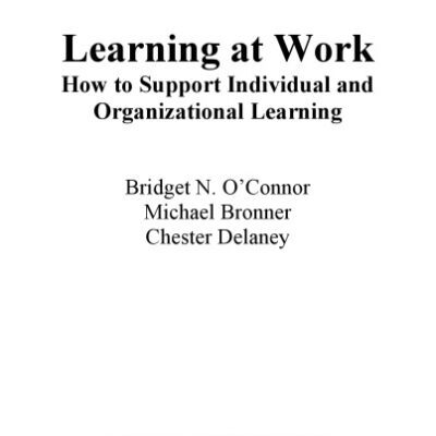 خرید و دانلود نسخه کامل کتاب Learning At Work: How to Support Individual and Organizational Learning