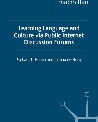 خرید و دانلود نسخه کامل کتاب Learning Language and Culture Via Public Internet Discussion Forums