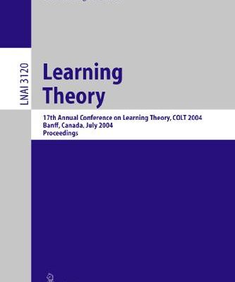 خرید و دانلود نسخه کامل کتاب Learning Theory