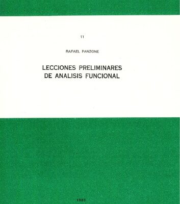 خرید و دانلود نسخه کامل کتاب Lecciones preliminares de análisis funcional
