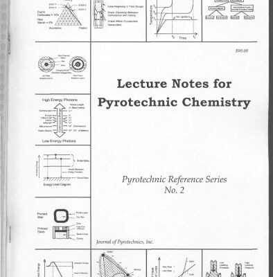 خرید و دانلود نسخه کامل کتاب Lecture Notes for Pyrotechnic Chemistry (Pyrotechnic Reference)