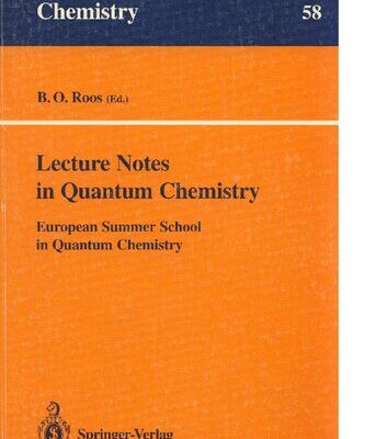 خرید و دانلود نسخه کامل کتاب Lecture Notes in Quantum Chemistry: European Summer School in Quantum Chemistry