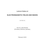 خرید و دانلود نسخه کامل کتاب Lecture notes on electromagnetic fields and waves