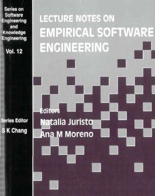 خرید و دانلود نسخه کامل کتاب Lecture notes on empirical software engineering